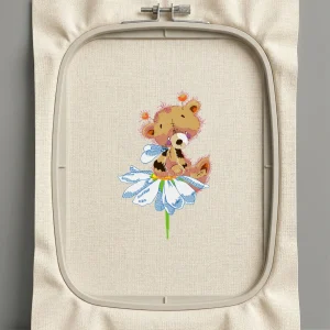 Дизайн машинной вышивки. Животные (Размер 119x186мм). Форматы: DST PES JEF VP3 EXP XXX . Стежков: 30042