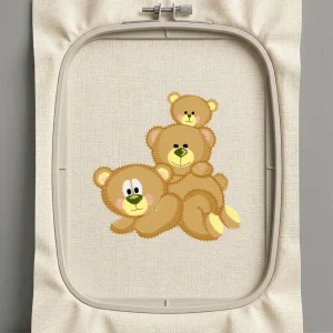 Дизайн машинной вышивки. Животные (Размер 98x99мм). Форматы: DST PES JEF VP3 EXP XXX . Стежков: 14926