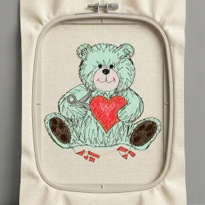 Дизайн машинной вышивки. Любовь (Размер 76x78мм). Форматы: DST PES JEF VP3 EXP XXX . Стежков: 10836