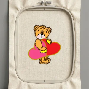 Дизайн машинной вышивки. Любовь (Размер 100x121мм). Форматы: DST PES JEF VP3 EXP XXX . Стежков: 19492