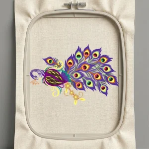 Дизайн машинной вышивки. Птицы (Размер 248x170мм). Форматы: DST PES JEF VP3 EXP XXX . Стежков: 51465