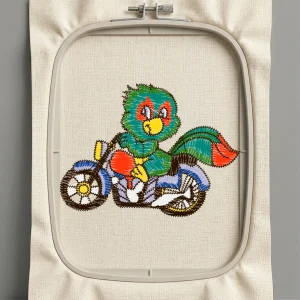 Дизайн машинной вышивки. Птицы (Размер 89x66мм). Форматы: DST PES JEF VP3 EXP XXX . Стежков: 11488