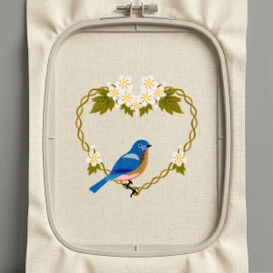 Дизайн машинной вышивки. Птицы (Размер 120x120мм). Форматы: DST PES JEF VP3 EXP XXX . Стежков: 15356