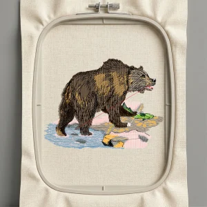 Дизайн машинной вышивки. Животные (Размер 98x74мм). Форматы: DST PES JEF VP3 EXP XXX . Стежков: 14252