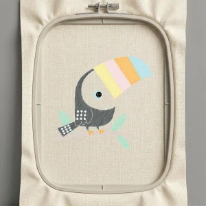 Дизайн машинной вышивки. Птицы (Размер 100x94мм). Форматы: DST PES JEF VP3 EXP XXX . Стежков: 7703