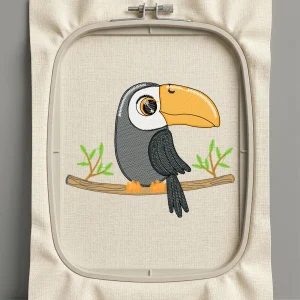 Дизайн машинной вышивки. Птицы (Размер 99x79мм). Форматы: DST PES JEF VP3 EXP XXX . Стежков: 8046