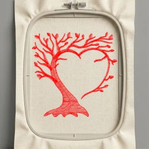 Дизайн машинной вышивки. Любовь (Размер 76x76мм). Форматы: DST PES JEF VP3 EXP XXX . Стежков: 5932