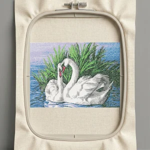 Дизайн машинной вышивки. Птицы (Размер 264x191мм). Форматы: DST PES JEF VP3 EXP XXX . Стежков: 128135