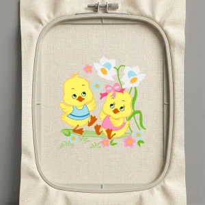 Дизайн машинной вышивки. Птицы (Размер 76x80мм). Форматы: DST PES JEF VP3 EXP XXX . Стежков: 14738