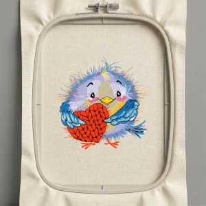 Дизайн машинной вышивки. Птицы (Размер 105x105мм). Форматы: DST PES JEF VP3 EXP XXX . Стежков: 21313