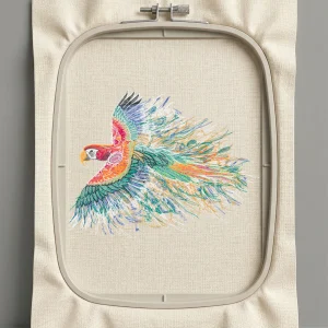 Дизайн машинной вышивки. Птицы (Размер 220x170мм). Форматы: DST PES JEF VP3 EXP XXX . Стежков: 37468