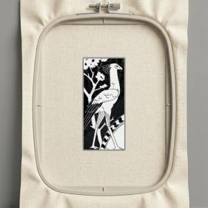 Дизайн машинной вышивки. Птицы (Размер 96x209мм). Форматы: DST PES JEF VP3 EXP XXX . Стежков: 41733