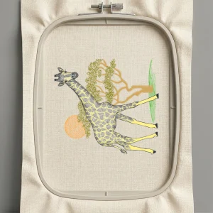 Дизайн машинной вышивки. Животные (Размер 214x196мм). Форматы: DST PES JEF VP3 EXP XXX . Стежков: 24724