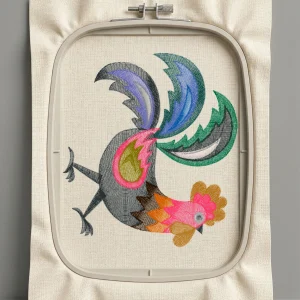 Дизайн машинной вышивки. Птицы (Размер 123x137мм). Форматы: DST PES JEF VP3 EXP XXX . Стежков: 27988