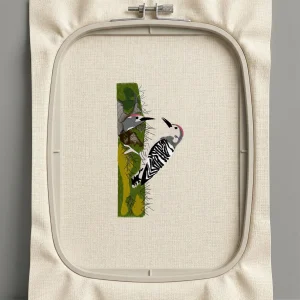 Дизайн машинной вышивки. Птицы (Размер 96x194мм). Форматы: DST PES JEF VP3 EXP XXX . Стежков: 26544