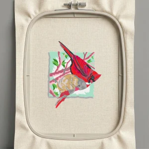 Дизайн машинной вышивки. Птицы (Размер 109x136мм). Форматы: DST PES JEF VP3 EXP XXX . Стежков: 30904