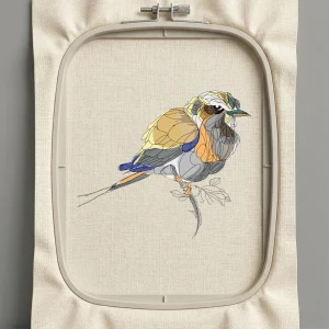 Дизайн машинной вышивки. Птицы (Размер 229x195мм). Форматы: DST PES JEF VP3 EXP XXX . Стежков: 39073