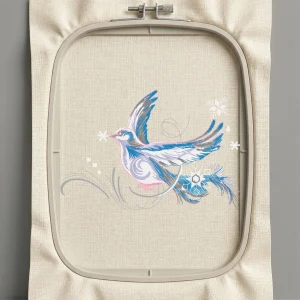 Дизайн машинной вышивки. Птицы (Размер 129x86мм). Форматы: DST PES JEF VP3 EXP XXX . Стежков: 13764