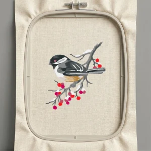 Дизайн машинной вышивки. Птицы (Размер 94x107мм). Форматы: DST PES JEF VP3 EXP XXX . Стежков: 12487