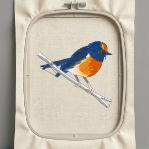 Дизайн машинной вышивки. Птицы (Размер 82x73мм). Форматы: DST PES JEF VP3 EXP XXX . Стежков: 8403