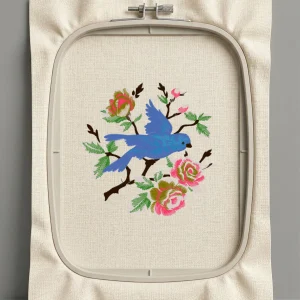 Дизайн машинной вышивки. Птицы (Размер 151x149мм). Форматы: DST PES JEF VP3 EXP XXX . Стежков: 47109